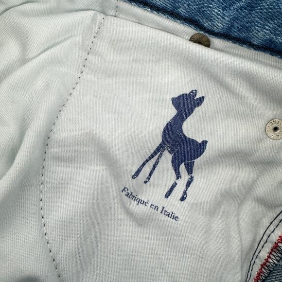 Ines De La Fressage High Rise‎ Straight Luna Jeans Blue Size 27 - Picture 7 of 11